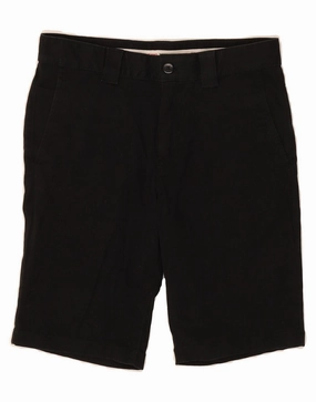 Fast Absorption Textile Cool Comfort TOMMY HILFIGER Mens Scanton Chino Shorts W28 Small Black Cotton