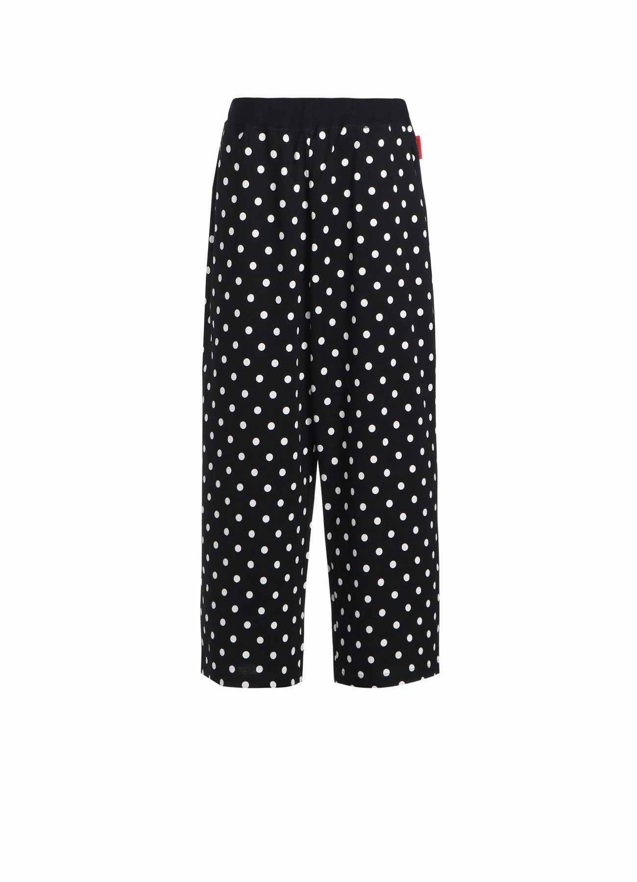 Stretchable Wear COTTON JERSEY DOT PRINT PANTS