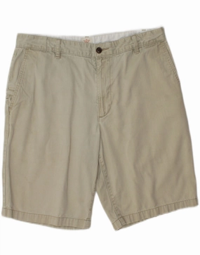 Balanced Design DOCKERS Mens Chino Shorts W34 Large Beige Cotton