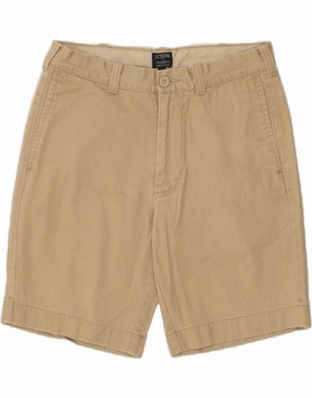 J. CREW Mens Gramercy Chino Shorts W30 Medium Brown Light Coverage