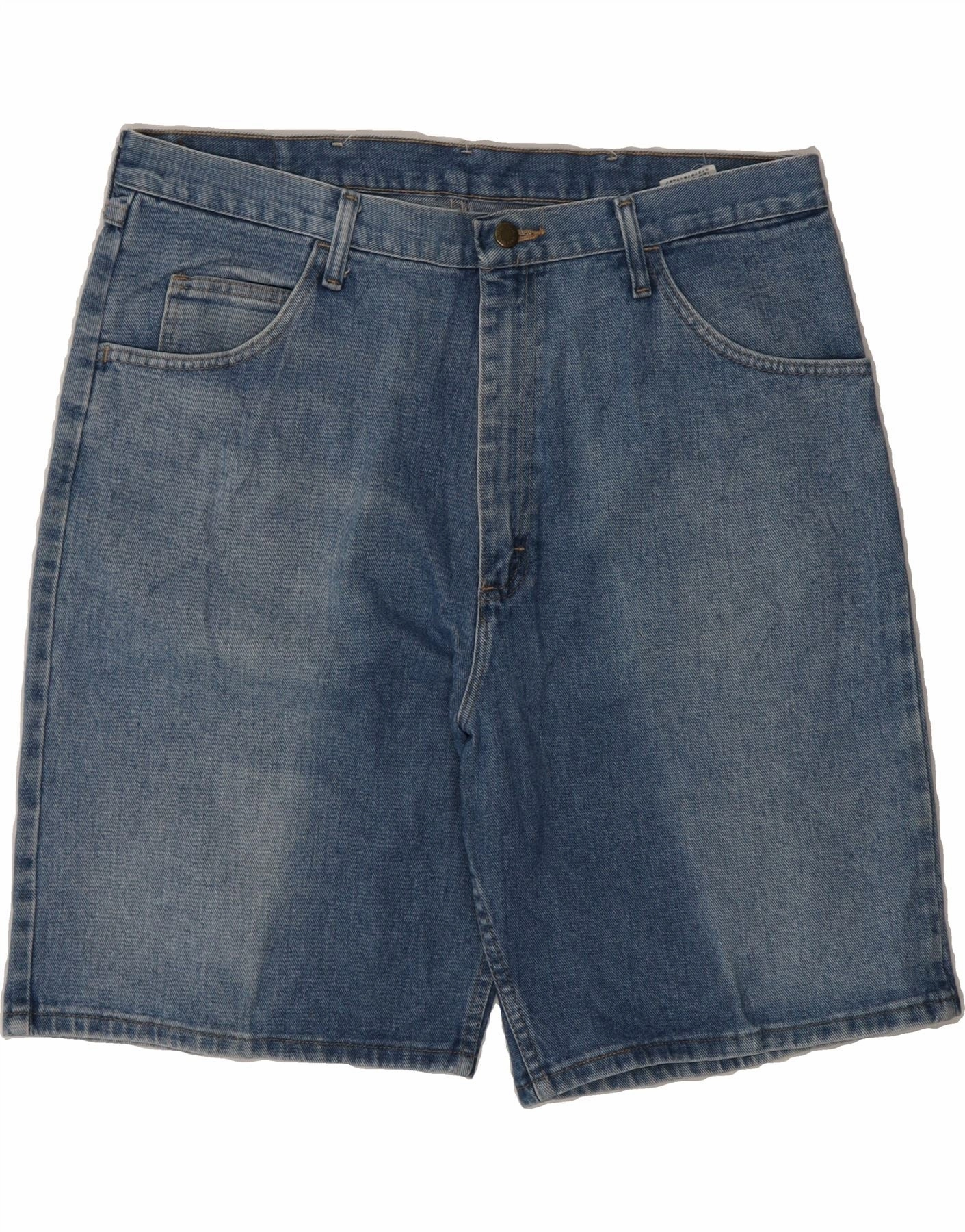 WRANGLER Mens Denim Shorts W38 XL  Blue Cotton FlexibleMobility
