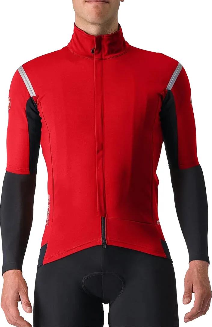 Castelli Gabba RoS 2 Short Sleeve Mens Cycling Jersey - Red Minimalist Layer Everyday Top