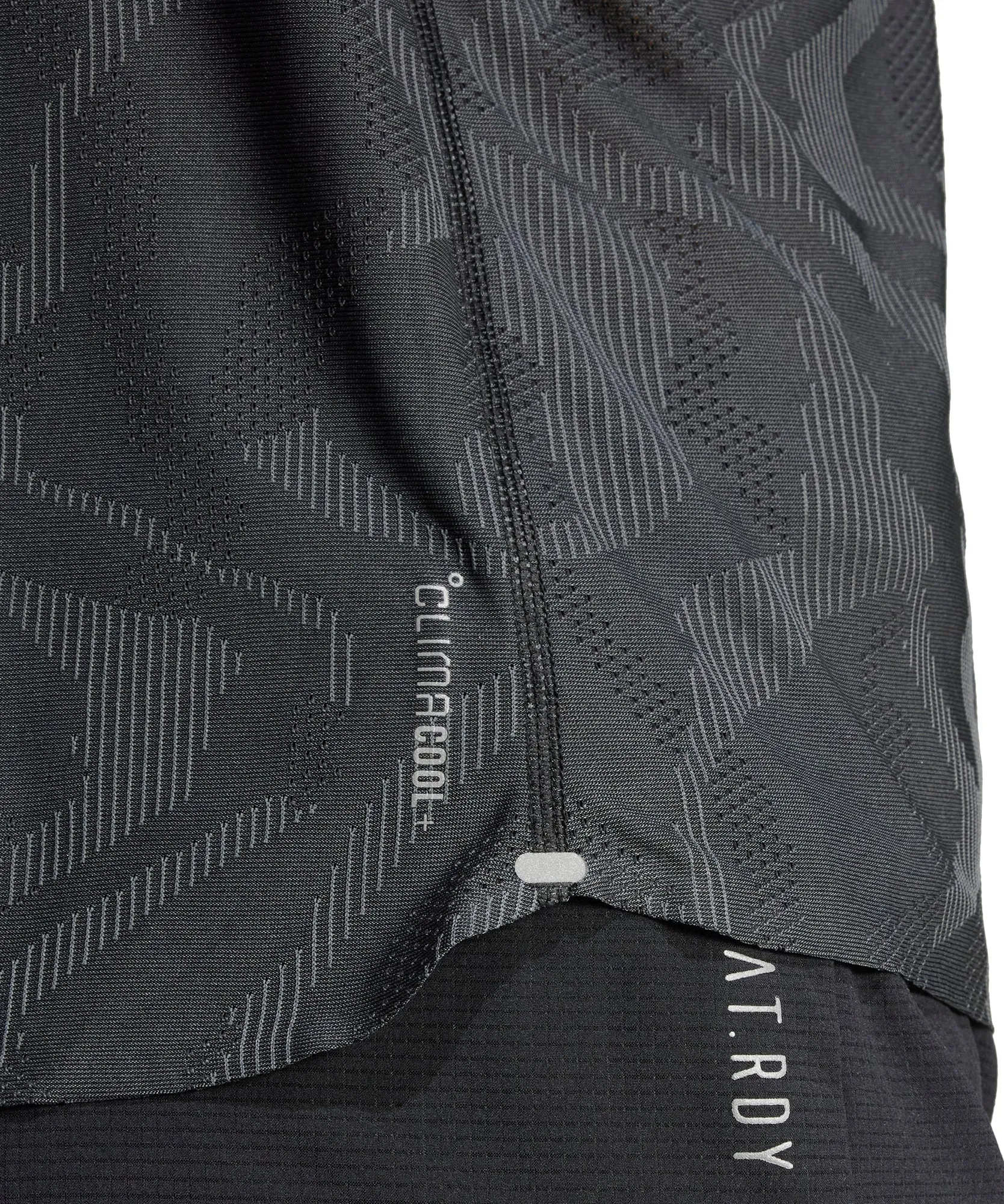 adidas Ultimate Engineered ClimaCool  Womens Running Vest Tank Top - Black Modern Comfort Style Hypoallergenic Textile