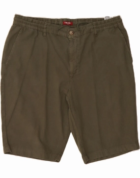 CARRERA Mens Casual Shorts XL W38 Khaki Cotton Microfiber Blend Fabric water sports gear