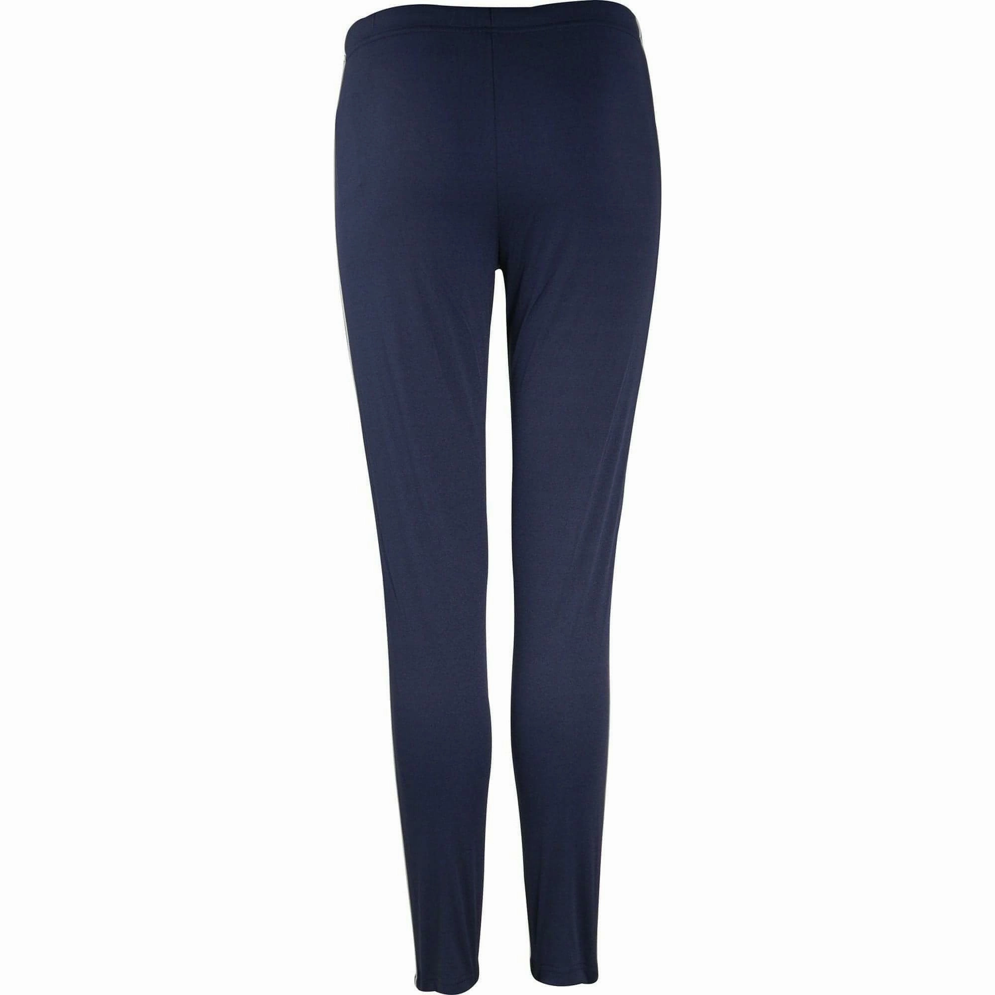 More Mile Essentials Womens Running Tracksters - Navy Relaxed Look
