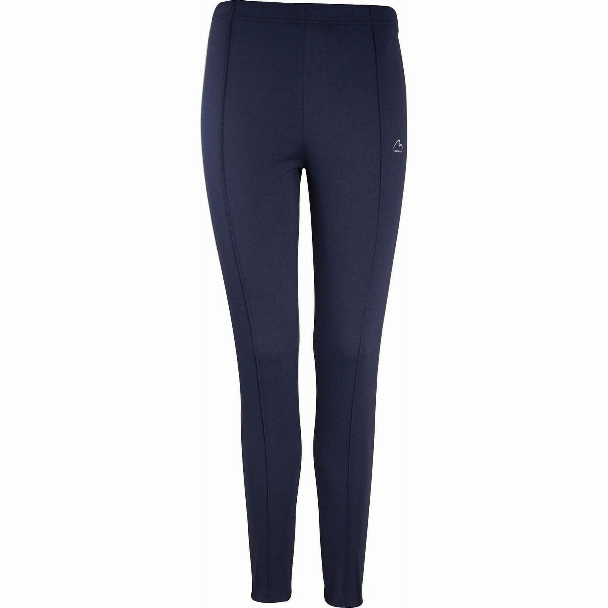 Lightweight Weave More Mile Essentials Womens Running Tracksters - Navy