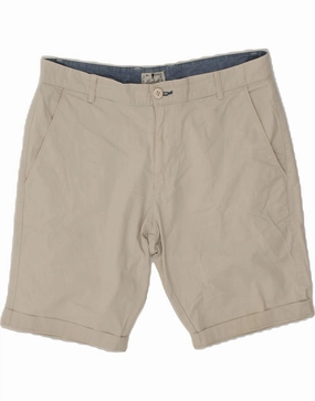 OVS Mens Chino Shorts IT 50 Large W34 Grey Cotton denim material EcoFriendlyMaterials