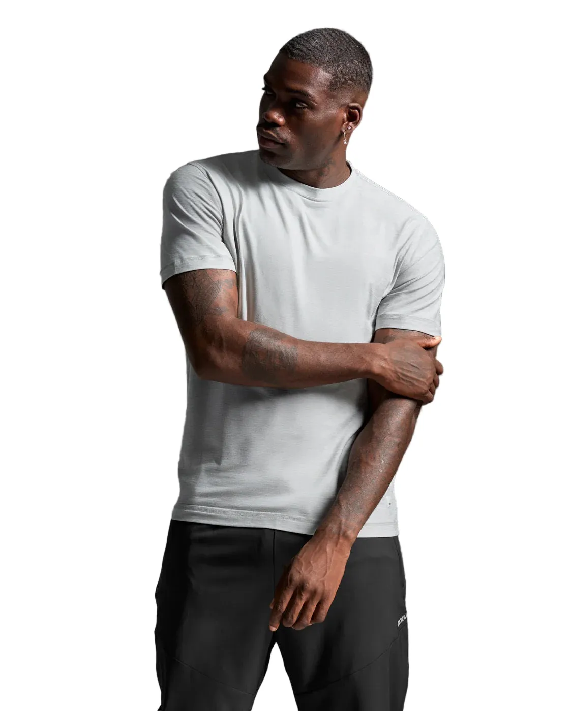 Sun Protection 2XU Mens Signature Soft Jersey Training Tee