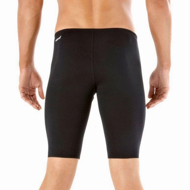 Layered construction Anti Odor Technology Speedo Endurance Plus Mens Jammer Swim Shorts - Black