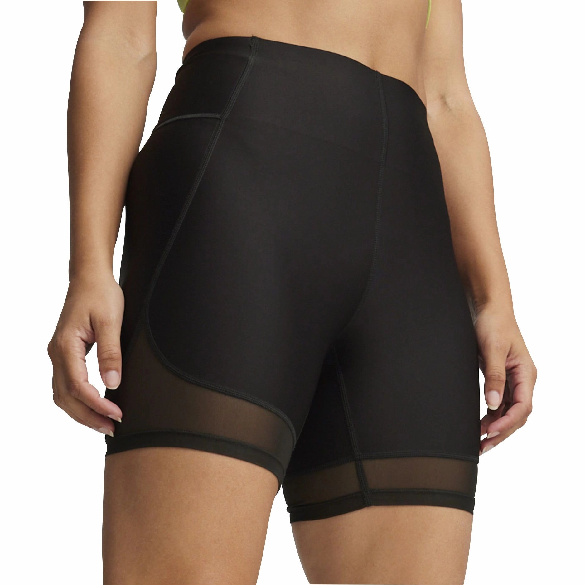 Sleek Style Puma Run Ultraform Womens Short Running Tights - Black