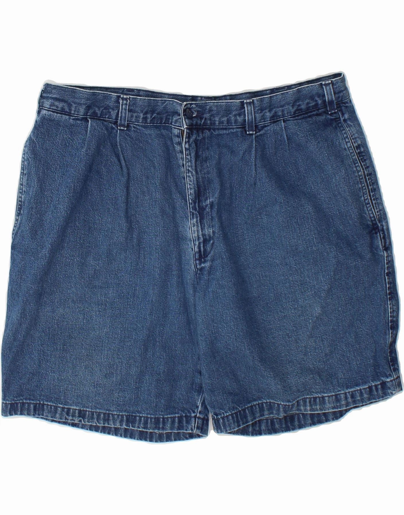 DOCKERS Mens Denim Shorts W40 XL Blue Cotton concert outfit Sweat Resistant Coating