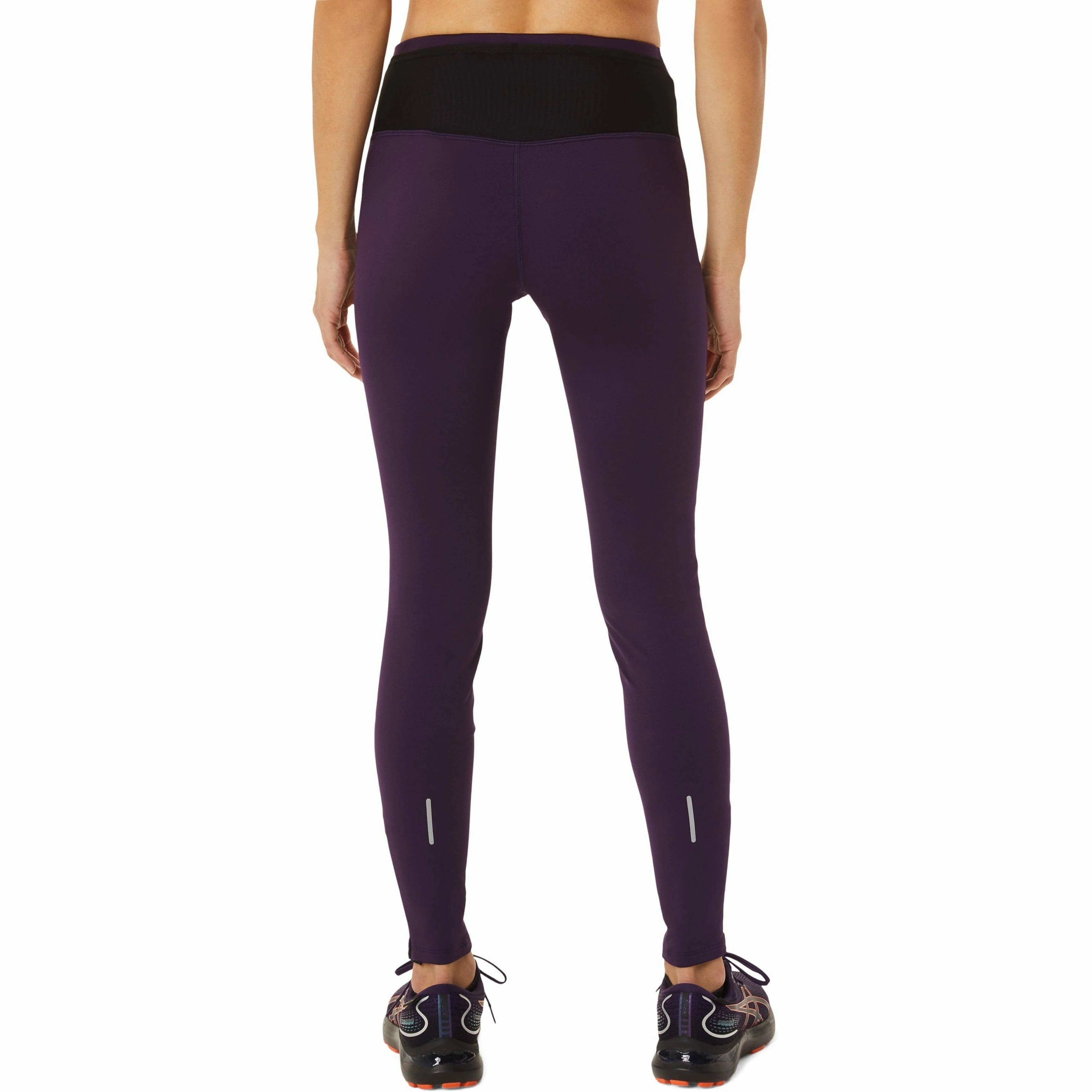 Asics Winter Womens Long Running Tights - Purple No Bulk