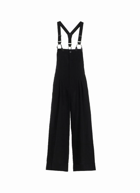 TUCK OVERALLS Cuffed hem
