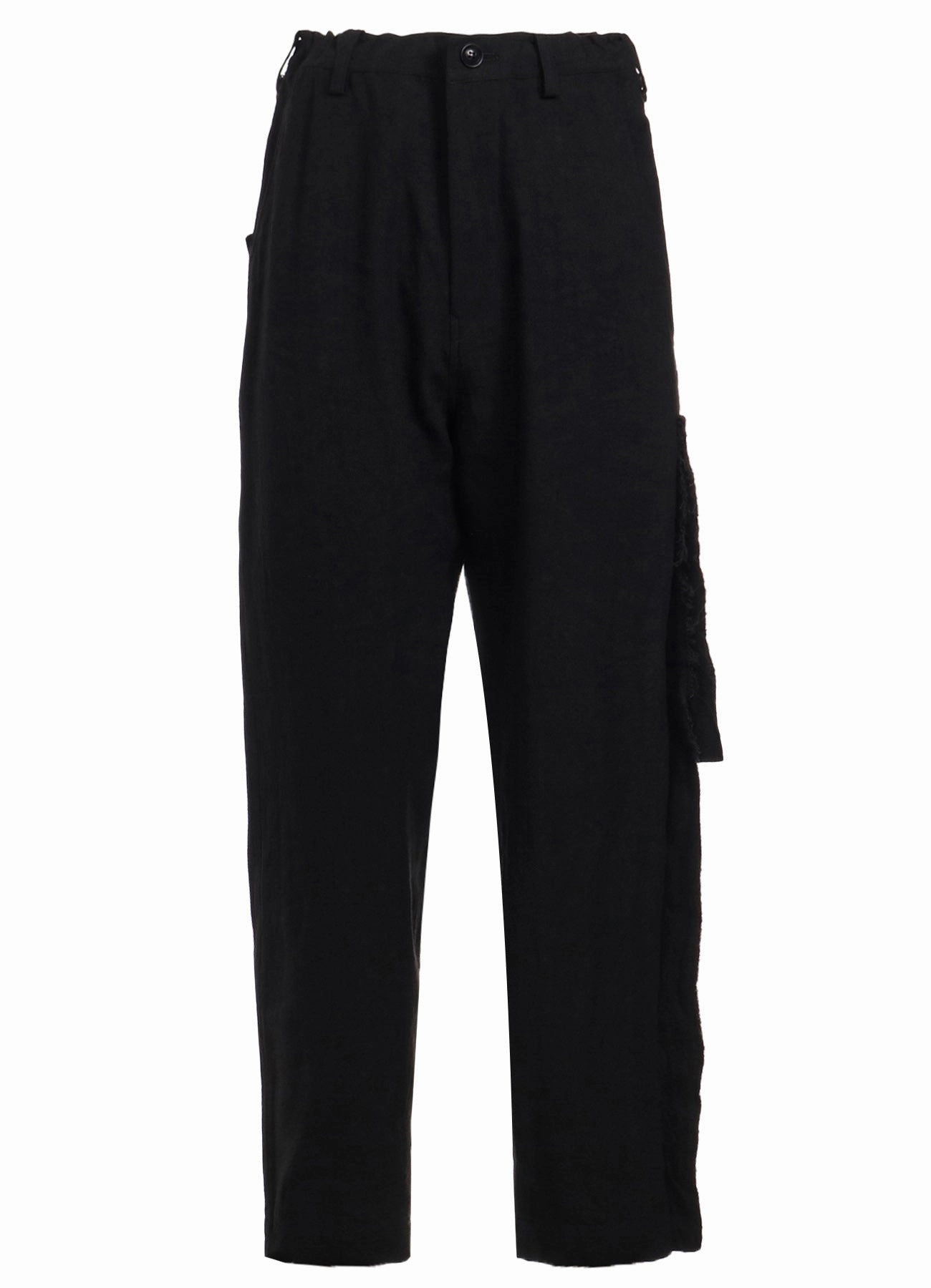 TWILL GARMENT WASH LEFT SIDE LINED PANTS Sporty Layer Smart Layering