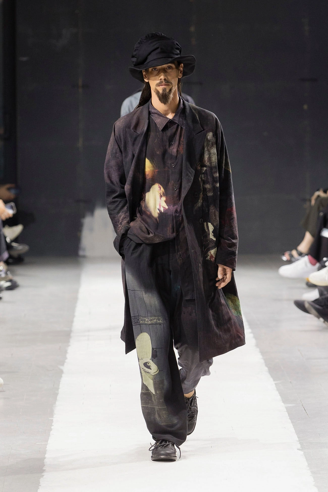 NonSlipGrip U-FOUNTAIN PRINT PANTS