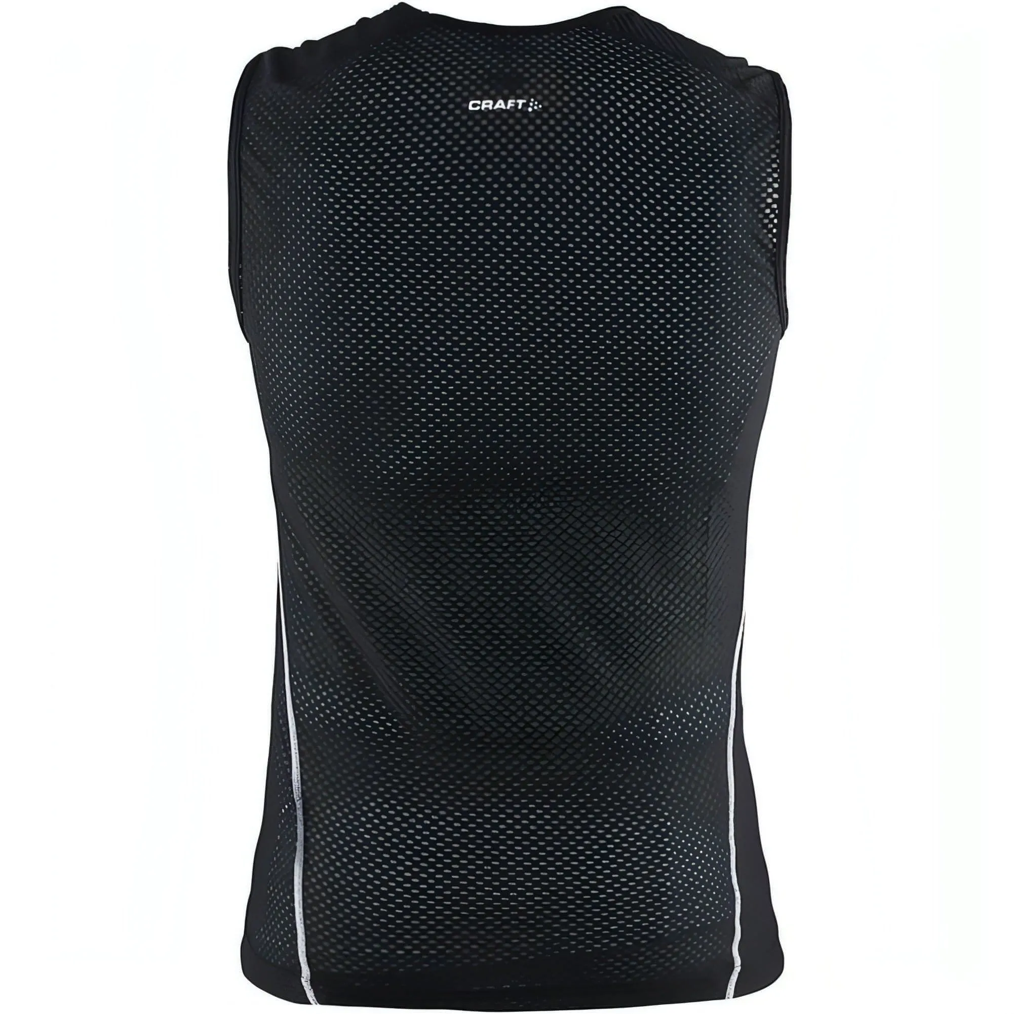 Craft Cool Mesh SuperLight Mens Sleeveless Baselayer - Black Relaxed Vibe Travel Fashion