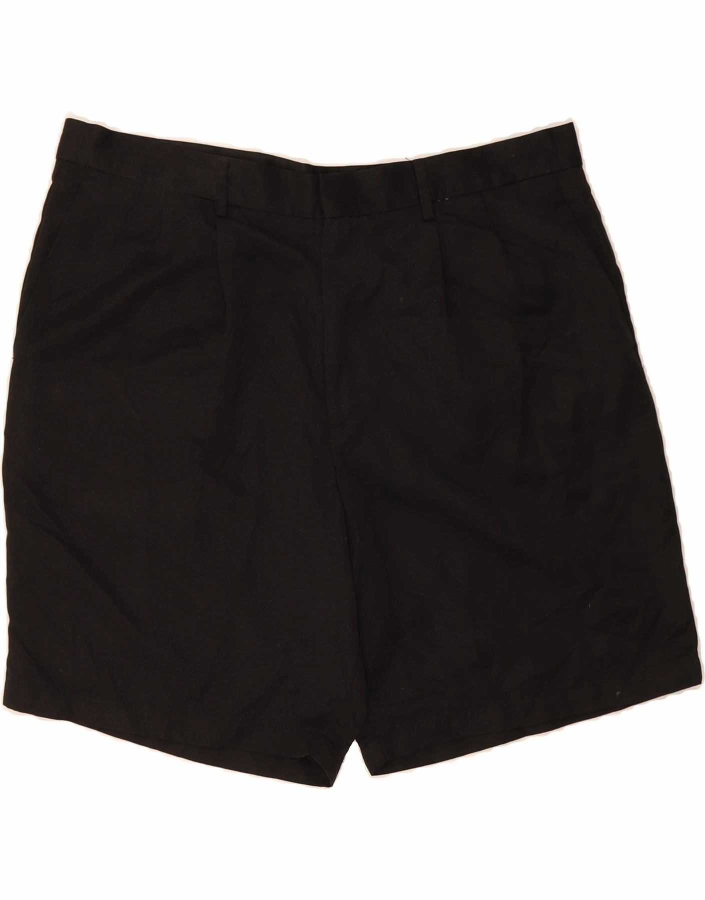 DOCKERS Mens Golf Pegged Chino Shorts W38 XL Black Polyester Nylon Material teen clothing