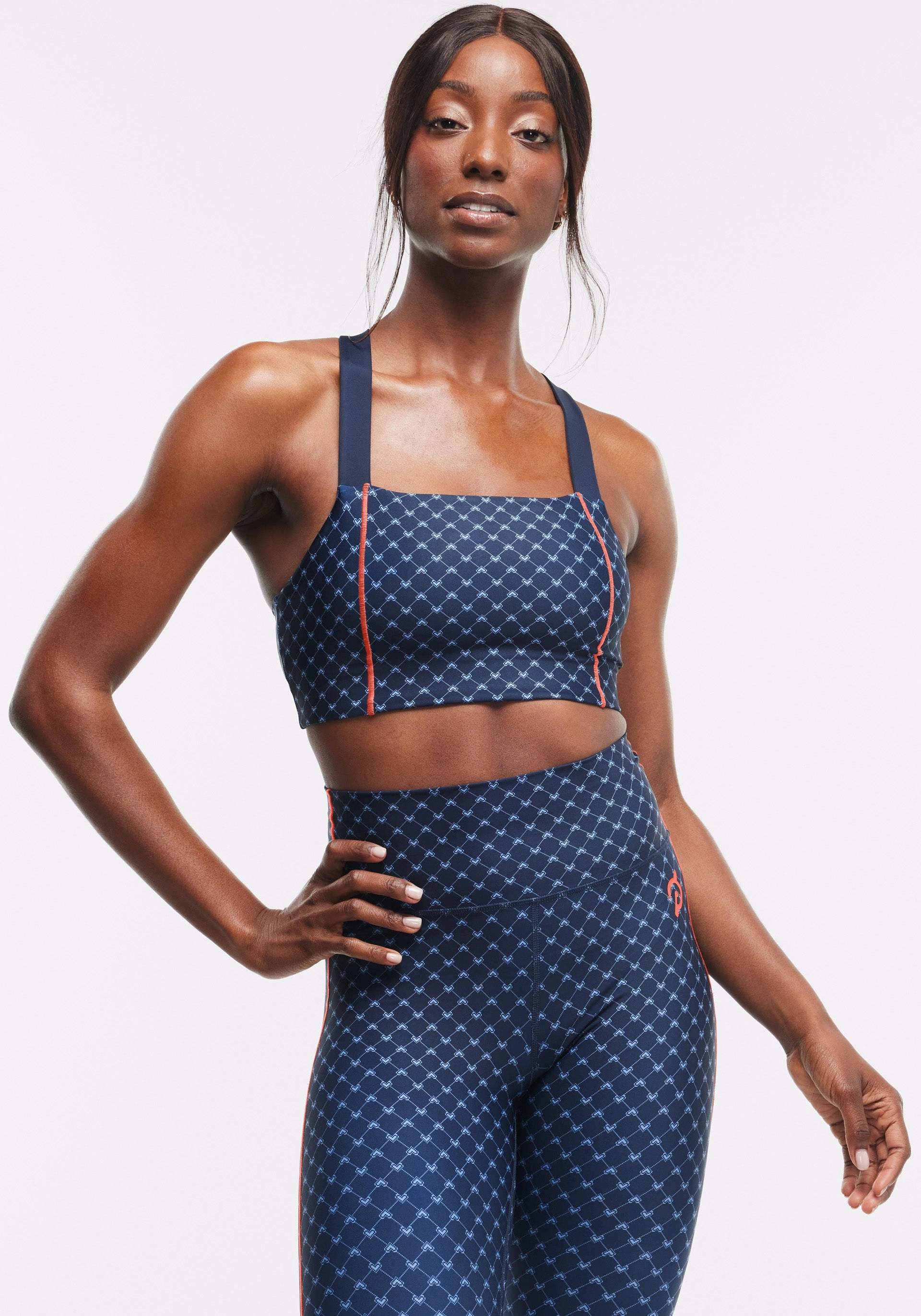 Endurance Light Square Neck Bra Thick Straps Workout partners