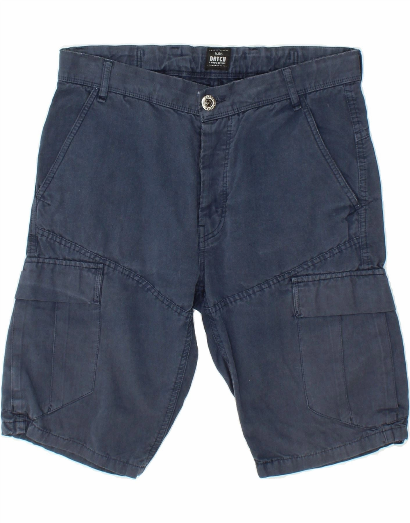 club wear Hygienic Antimicrobial Layer DATCH Mens Cargo Shorts W31 Medium Navy Blue