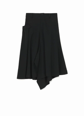 Flexible Knee Articulation GABARDINE FLAP SKIRTS