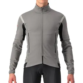 Castelli Perfetto Ros 2 Convertible Mens Cycling Jacket - Grey Layer Piece Investment