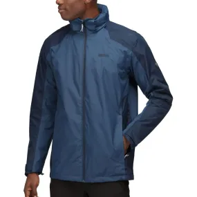 Eco Friendly Regatta Telmar IV 3 In 1 Mens Waterproof Jacket - Navy