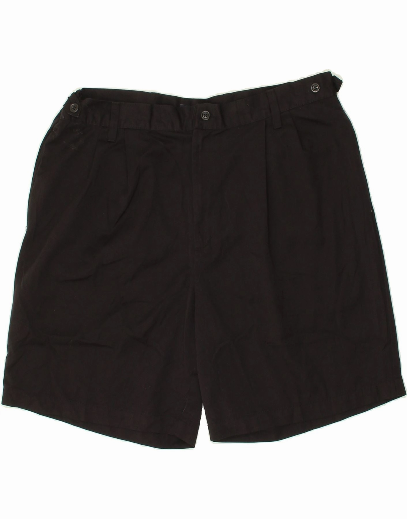 Easy Care Fabric DOCKERS Mens Chino Shorts W36 Large Black