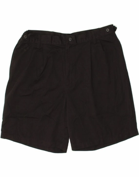 Easy Care Fabric DOCKERS Mens Chino Shorts W36 Large Black