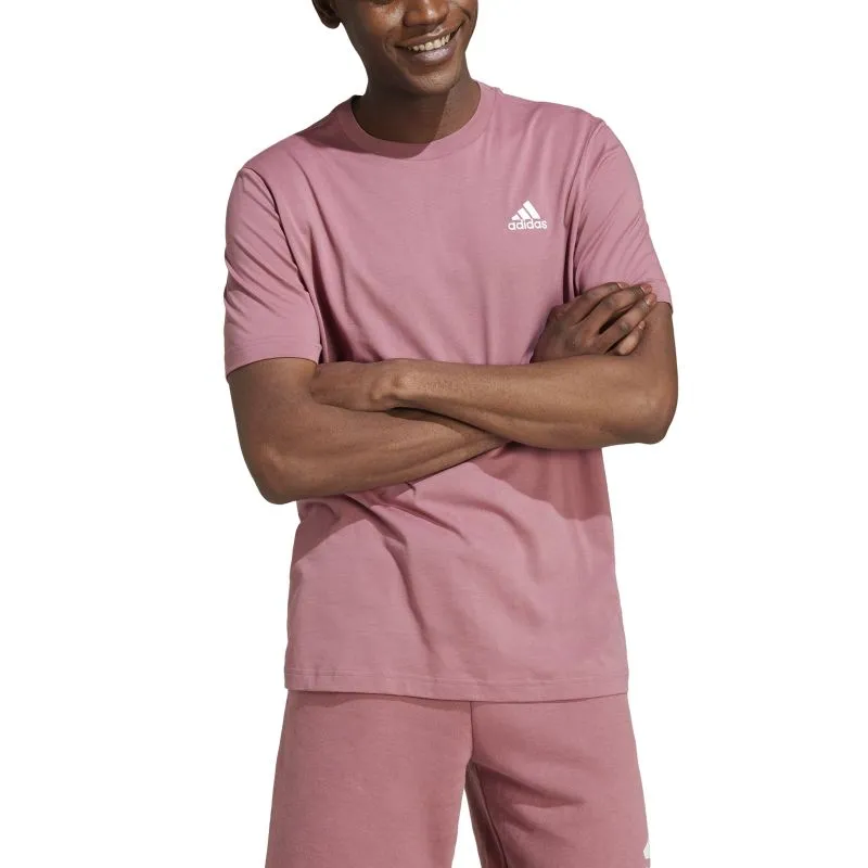 Effortless Look Adidas Mens Essentials Single Jersey Small Logo Tee