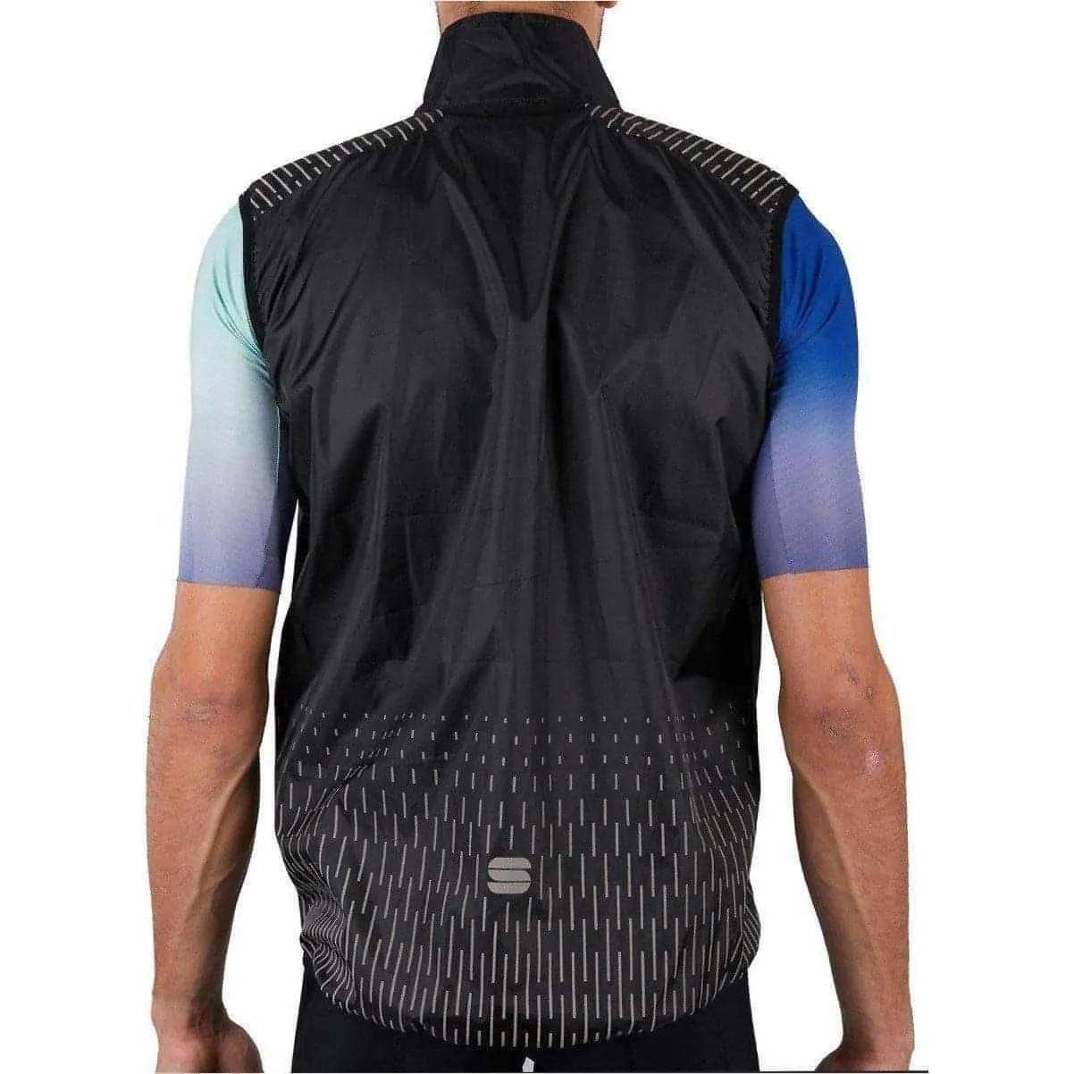 sports practice SoftLining Sportful Reflex Mens Cycling Gilet - Black