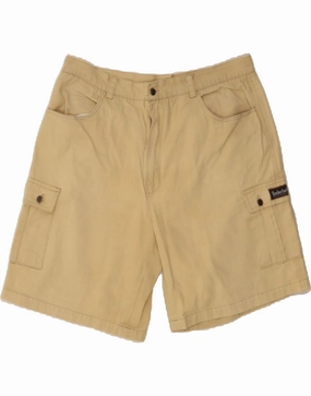 Quick design TIMBERLAND Mens Cargo Shorts W32 Medium  Beige Cotton