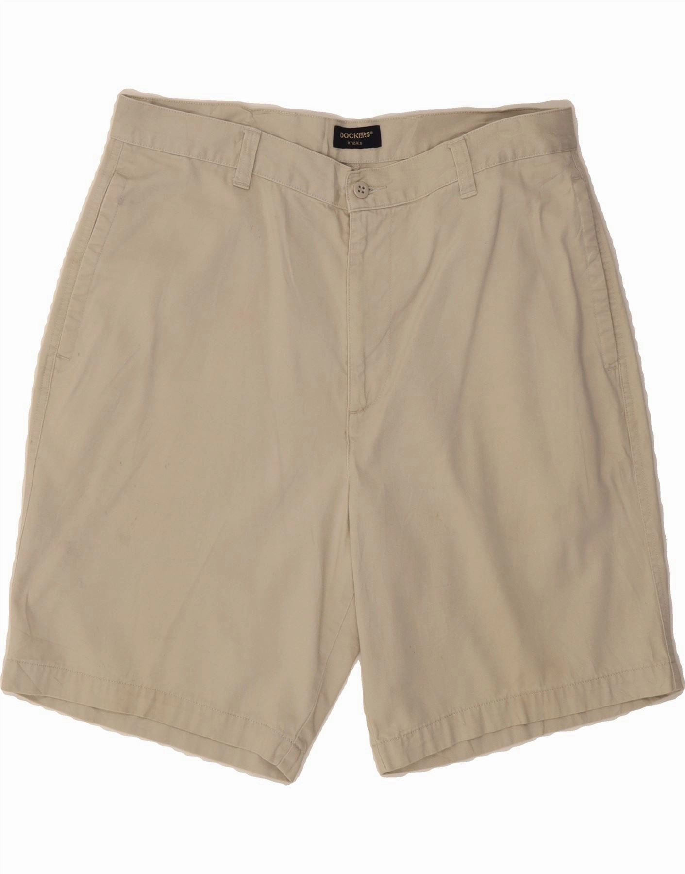 Urban Style DOCKERS Mens Khakis Chino Shorts W36 Large Beige Cotton