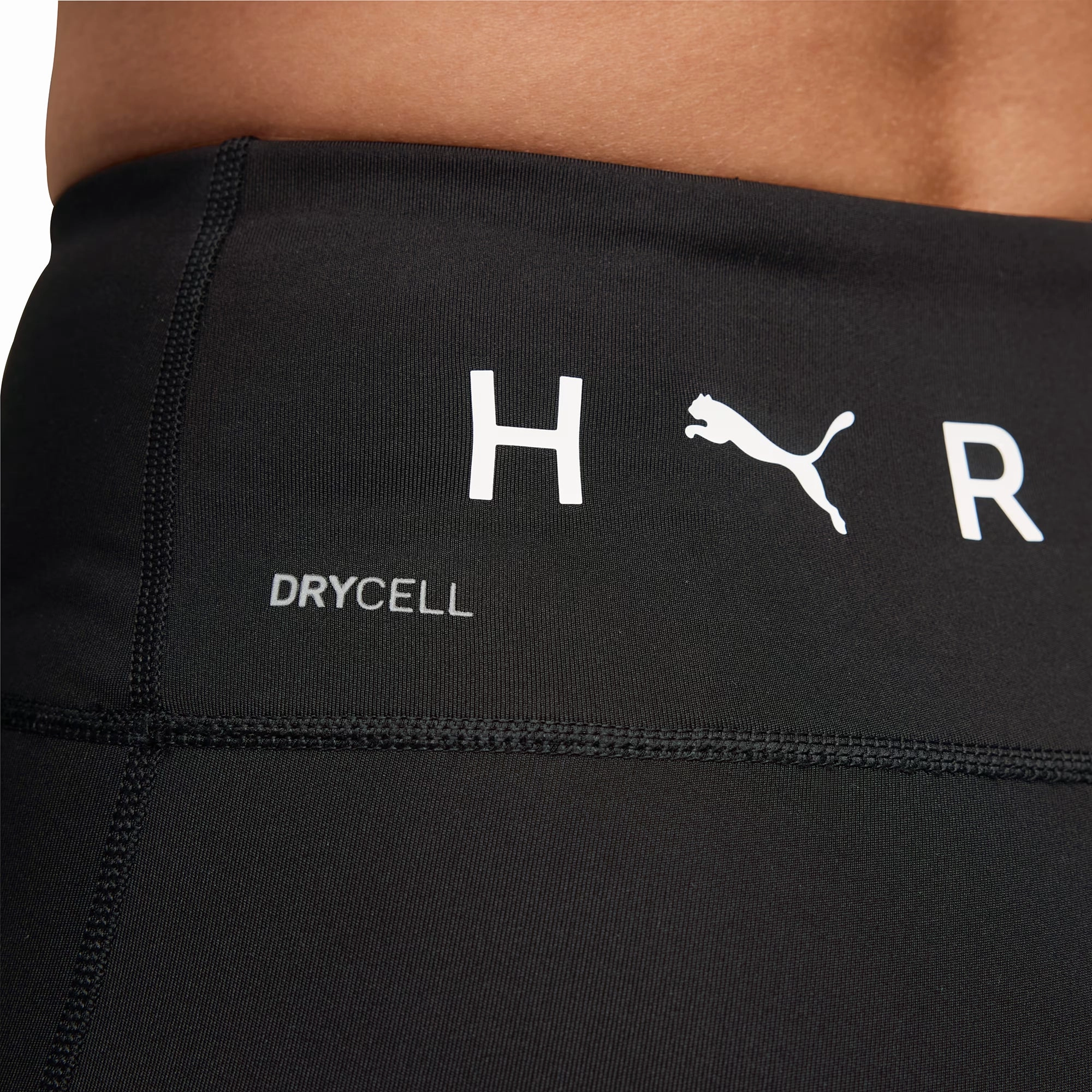 Puma X HYROX Essential Womens Long Training Tights - Black Athletic Comfort Wear Office Fit