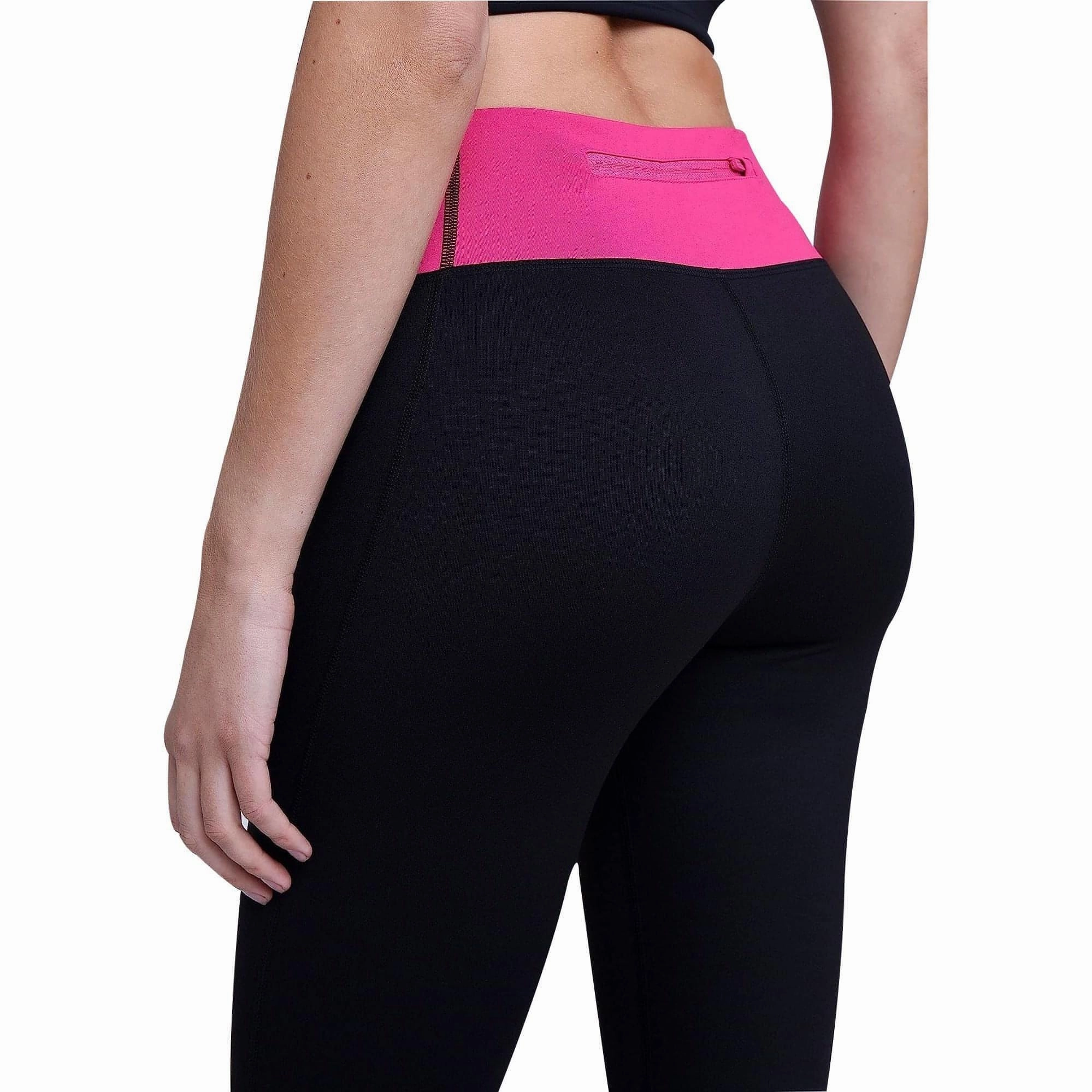 TCA Pro Performance Supreme High Waist Womens Long Running Tights - Black Perfect Comfort Fit
