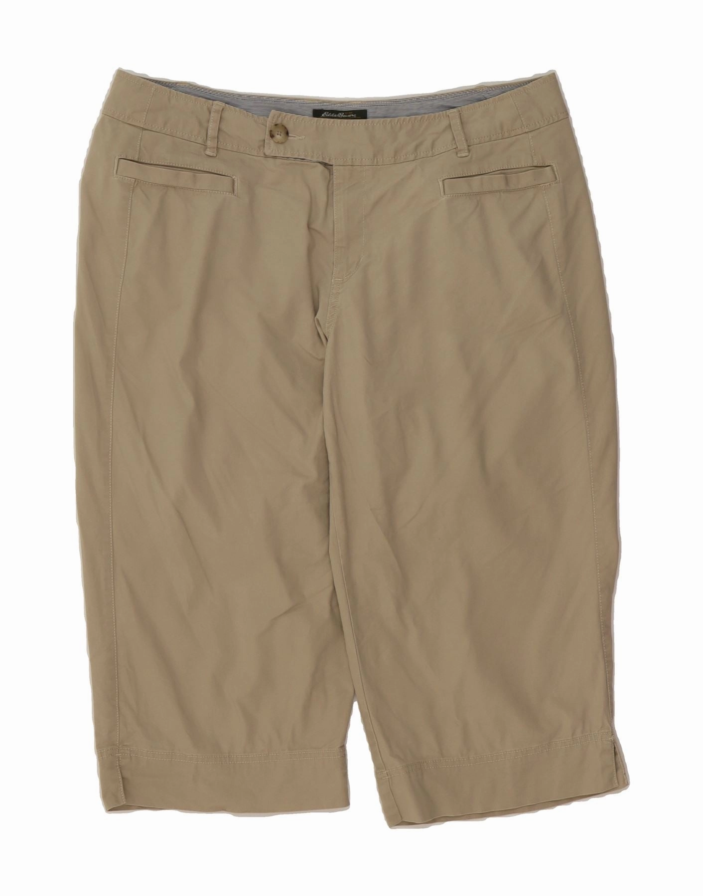 Weekend Comfort EDDIE BAUER Mens Blakely Fit Bermuda Shorts US 16 2XL W36  Beige Cotton