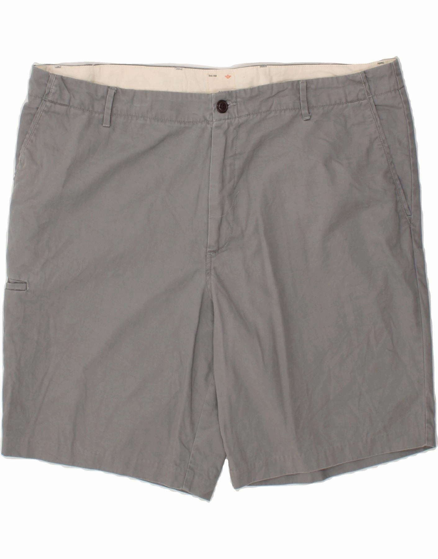 DOCKERS Mens Chino Shorts W42 2XL Grey Cotton kids wear Bold Patterns
