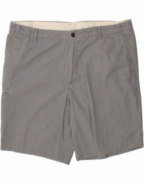 DOCKERS Mens Chino Shorts W42 2XL Grey Cotton kids wear Bold Patterns