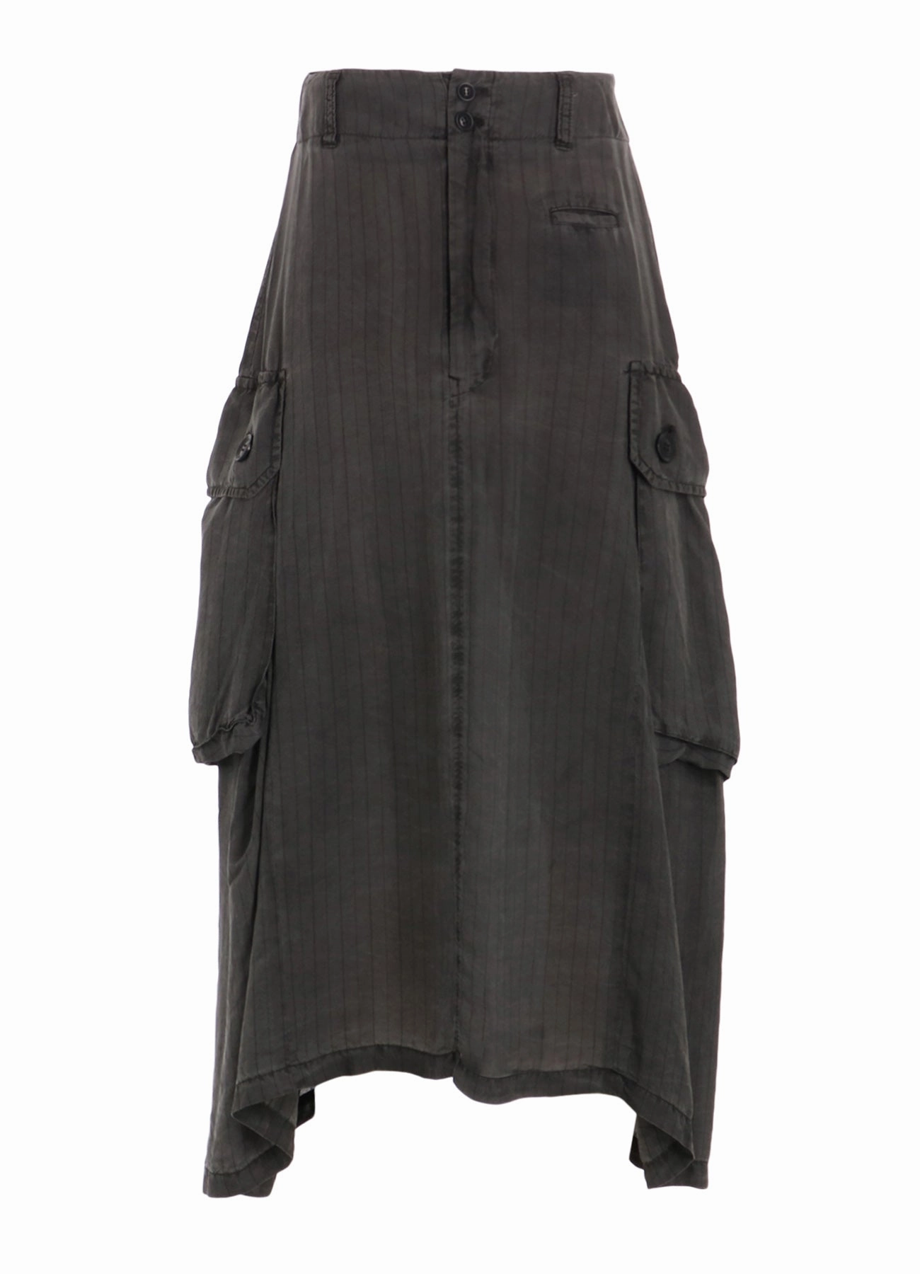 CUPRO STRIPE CARGO SKIRT Multi Pocket Configuration FlameRetardantTreatment