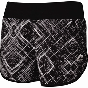 More Mile Go For It Womens Running Shorts - Black school clothing Wear Resistant Fabric