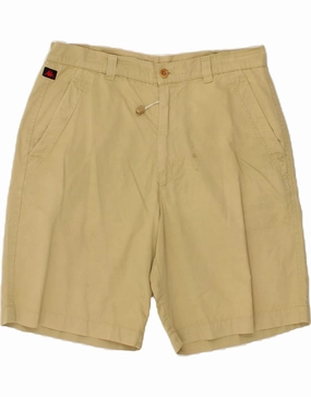 Daily Essential Cozy Style KAPPA Mens Perfect Fit Chino Shorts IT 50 Large W34 Beige Cotton