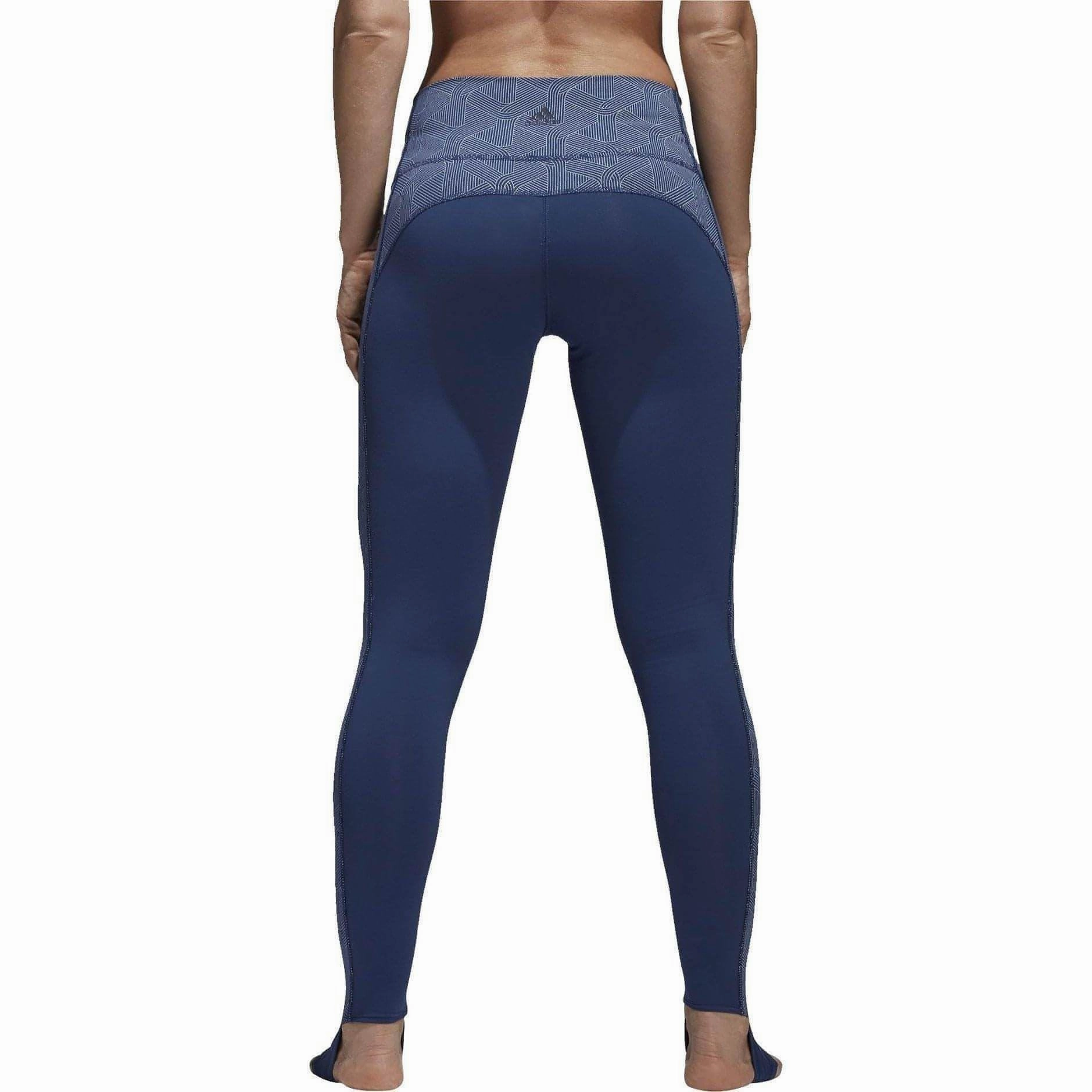 Move Friendly adidas Believe This High Rise Womens Long Yoga Tights - Blue