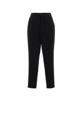 TA/PE CREPE DE CHINE STRAIGHT SLIM PANTS Outdoor activities