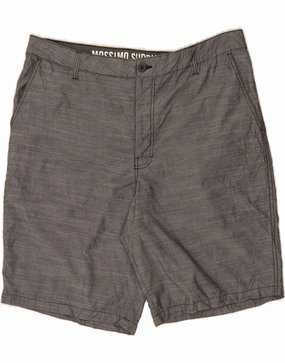 No Ride Up Silicone Grip MOSSIMO Mens Chino Shorts W40 XL Grey Polyester