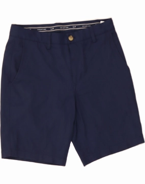 VINEYARD VINES Mens Chino Shorts W30 Medium  Navy Blue Polyester Contemporary Cut