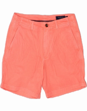 VINEYARD VINES Mens Chino Shorts W30 Medium Pink Cotton Adjustable Waist