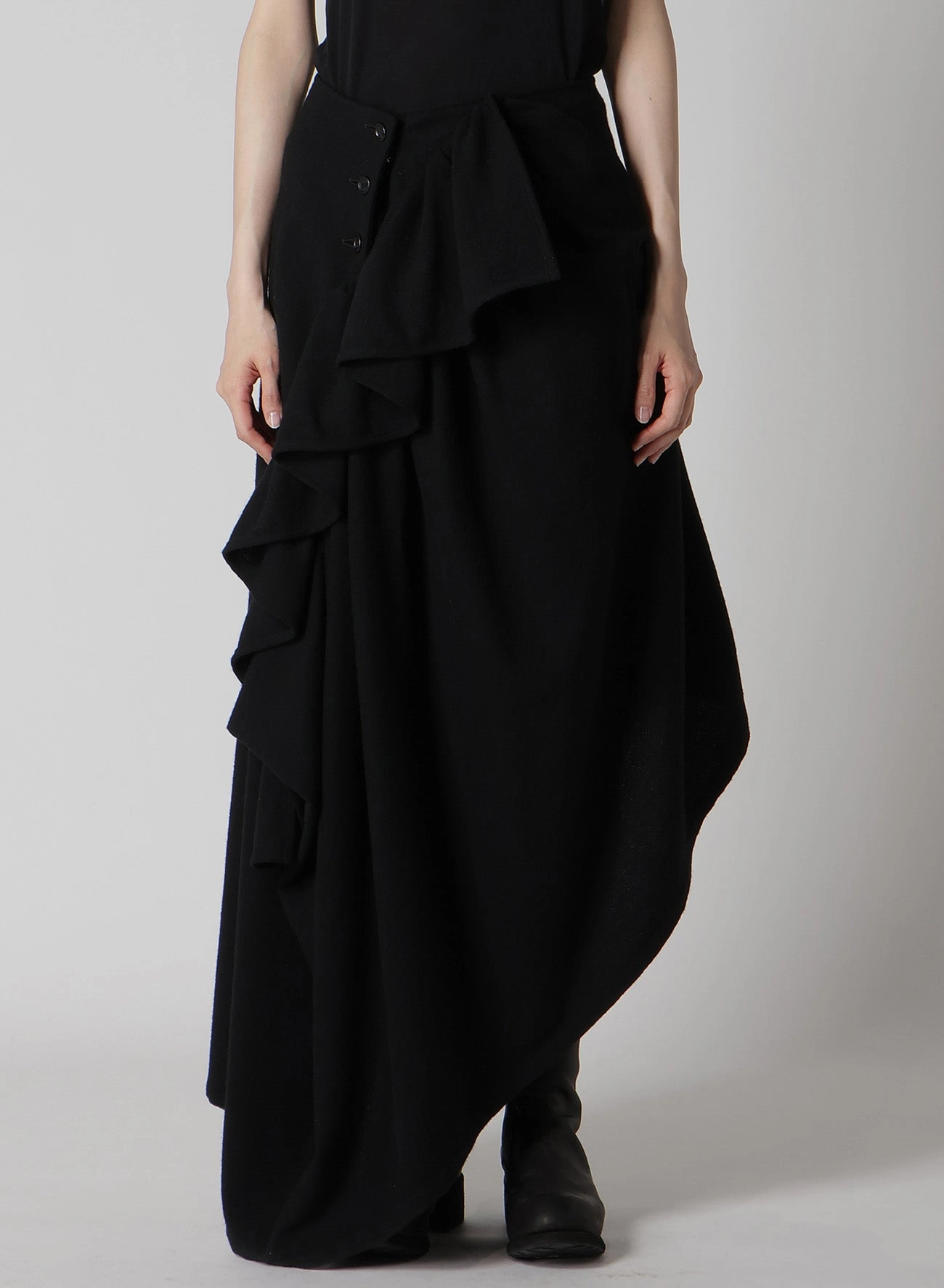 Outdoor Lifestyle Quick Dry Wear VINTAGE FLANNEL GATHERED SKIRT