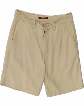CARRERA Mens Chino Shorts IT 50 Large W34 Beige Cotton Street Fashion