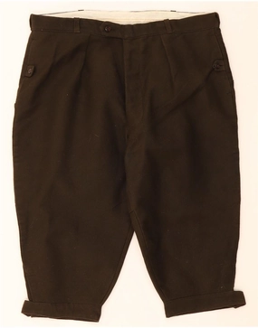 embroidery work Stylish Fit VINTAGE Mens Bermuda Shorts W38 XL Brown