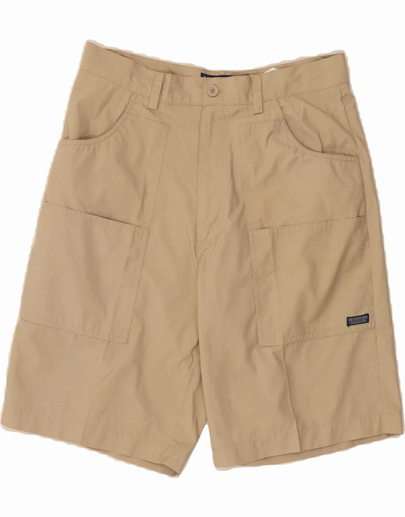 VINTAGE Mens Cargo Shorts IT 48 Medium W32  Beige Cotton Lightweight Material