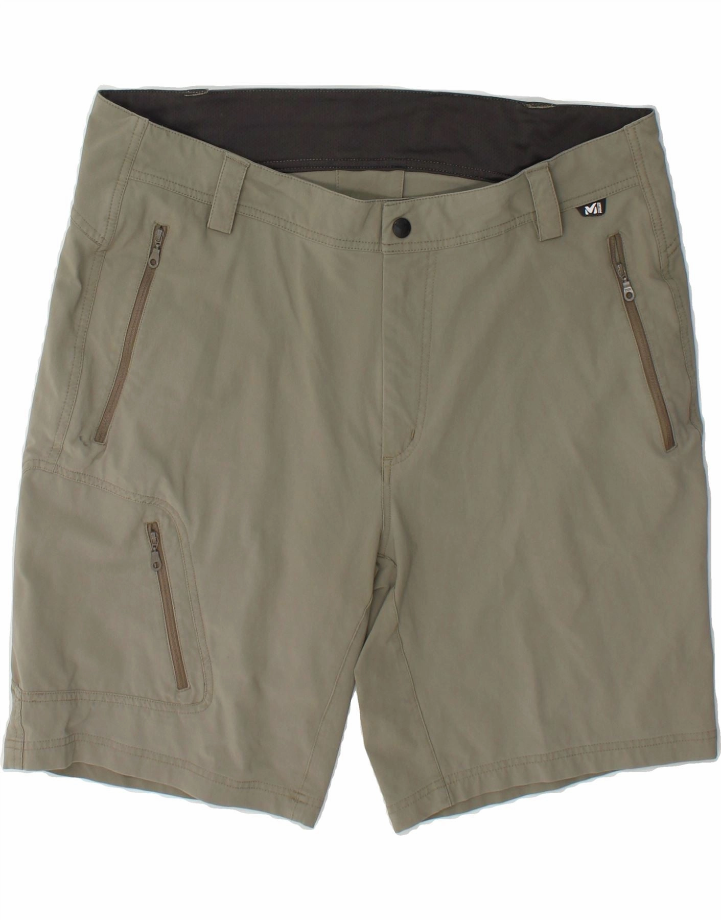 Breezy Flex VINTAGE Mens Cargo Shorts W38 XL Green